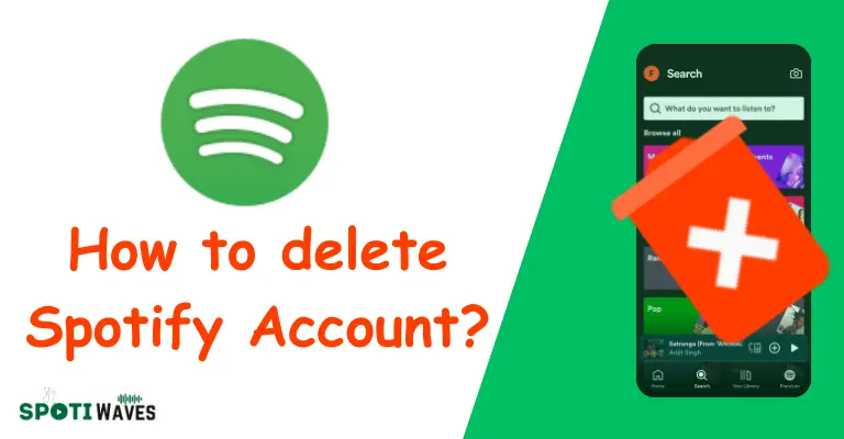 How to delete a spotify  account ?