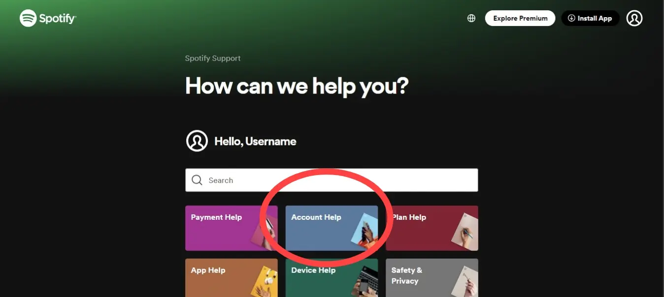 How to delete spotify account?